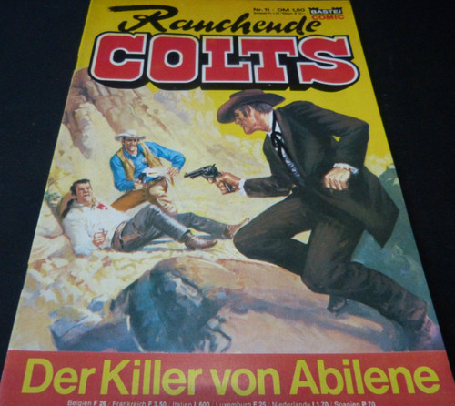 Rauchende colts bastei comic - rauchende,