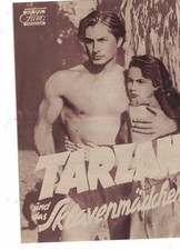 TARZAN und das Sklavenmädchen Lex Barker Filmprogramm Klemmer sehr selten