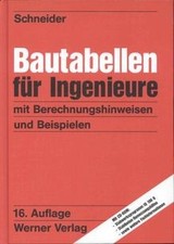 Bautabellen für Ingenieure