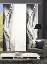 3er-Set Flächenvorhang, Deko