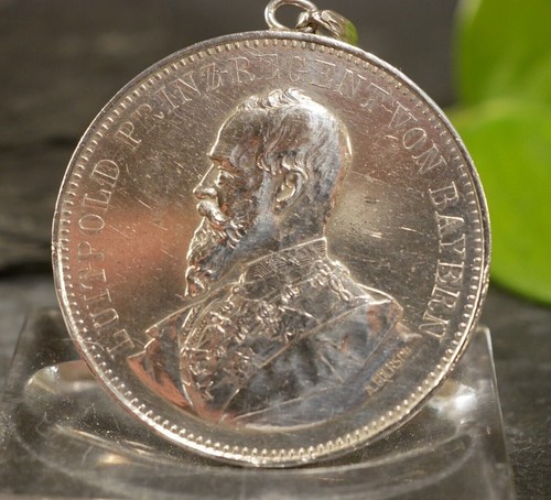 Silber anhänger medaille - silber,
