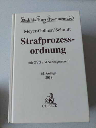 Meyer-Goßner/Schmitt