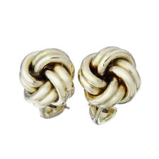 Ohrclips Knoten 585er Gelbgold