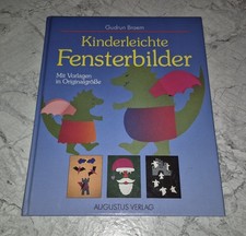 Kinderleichte Fensterbilder Bastelbuch mit Vorlagen Ostern Halloween Weihnachten