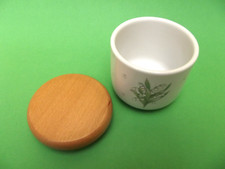 Seltmann Weiden, Regina Maiglöckchen * Vorratsdose mit Holzdeckel * 10 cm hoch