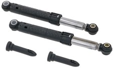 2 X STOSSDÄMPFER BOSCH SIEMENS 90N - Waschmaschine Dämpfer - Länge 165/260 mm 
