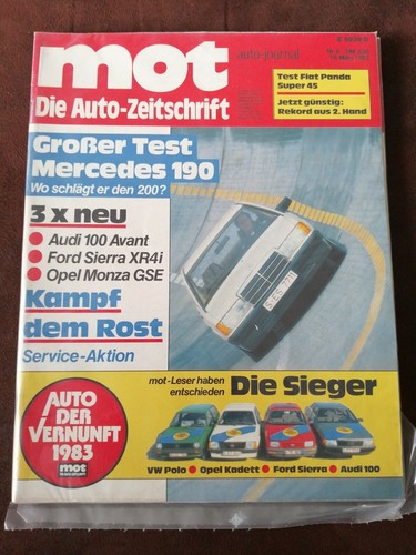 Mot 1983 ford sierra - 1983,
