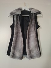 Netzfell Fellweste Nerz Weste