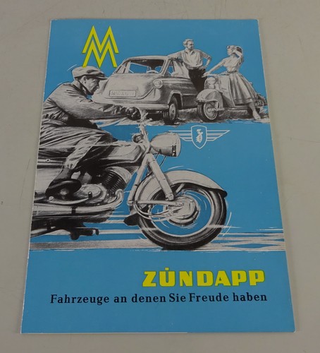 Prospekt broschüre zündapp - /,