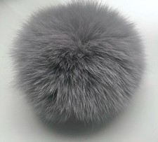 Pelz Bommel Echt Blaufuchs