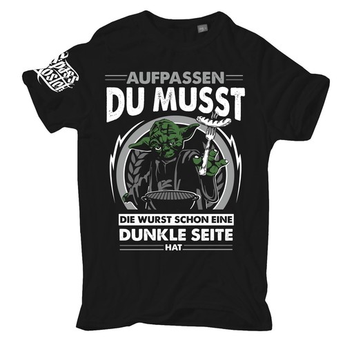 Herren tshirt grill spruch - herren,
