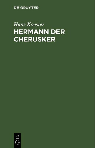 Hermann der cherusker - der, hans