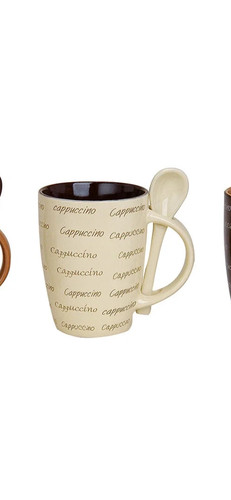 Kaffeetasse mit löffel - kaffeetasse,