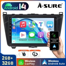 2+32G Android 14 Autoradio Für Mazda 6 GH GG 2007-2012 Carplay GPS NAVI WIFI DAB