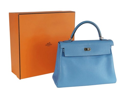 Hermes kelly bag clemence - kelly, 32