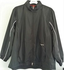 Ulla Popken Sportswear Damen Sport Jacke Schwarz Water Proof 46/48