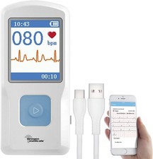 NEU medizinisches EKG Messgerät Pulsoximeter für Herzrhythmus Gesundheit Daten
