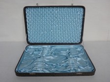 alter leerer Besteckkasten Besteckkoffer Box Besteck ca. 44,0 x 28,8 x 6,2 cm