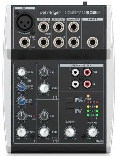 Behringer xenyx 502s - xenyx,