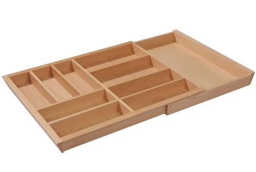 Besteckeinsatz holz schublade - holz,
