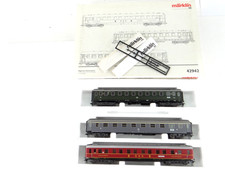Märklin 42942 Wagen-Set, Riviera Express DB + FS, Schnellzug-, + Schlafwagen, HO