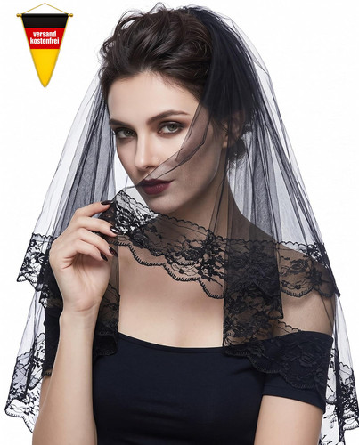 Halloween schleier gothic - halloween-schleier,