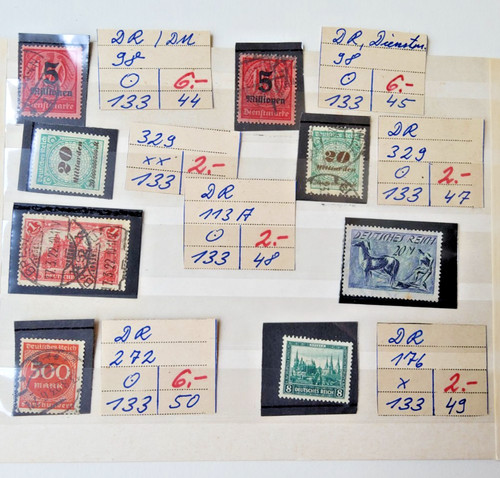 Deutsches reich lot inflation - reich,