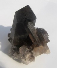 Rauchquarz Mineral Stufe mit