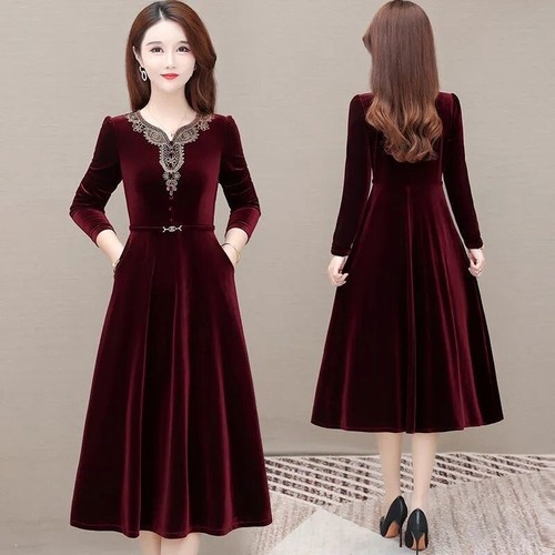 Burgundy black damen - burgundy,