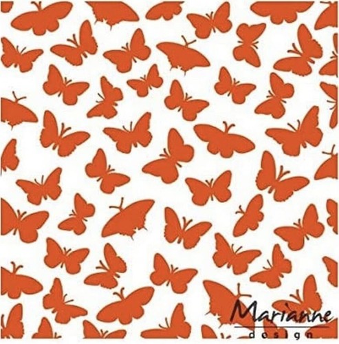 Prägeschablone butterflies - prägeschablone,