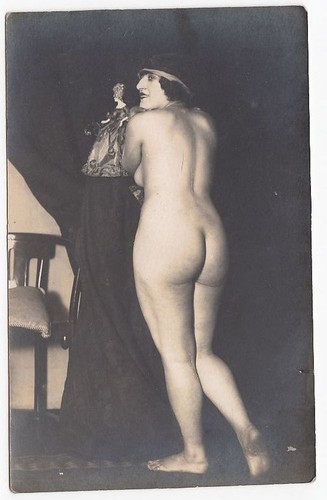 Foto uralter weiblicher akt - foto-ak,