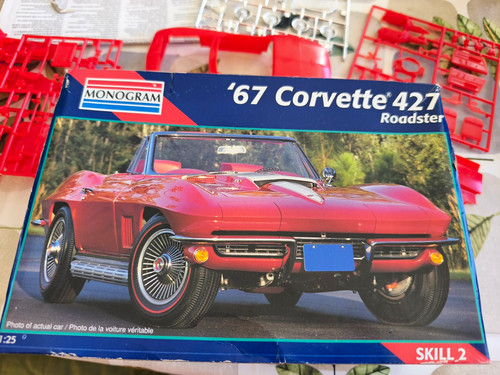 Monogram corvette 427 - monogram,