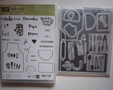 Stampin up Stempel- u. Stanzformenset Kittelkreationen / Küchenschürze kochen
