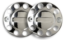 2x Radbolzenabdeckung 22,5" für Alufelgen Radzierblenden Radkappen Blenden Kappe