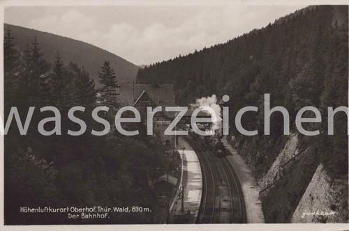 Oberhof thür bahnhof - thÜr.,