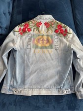 Gucci Jeansjacke GG Logo, Size