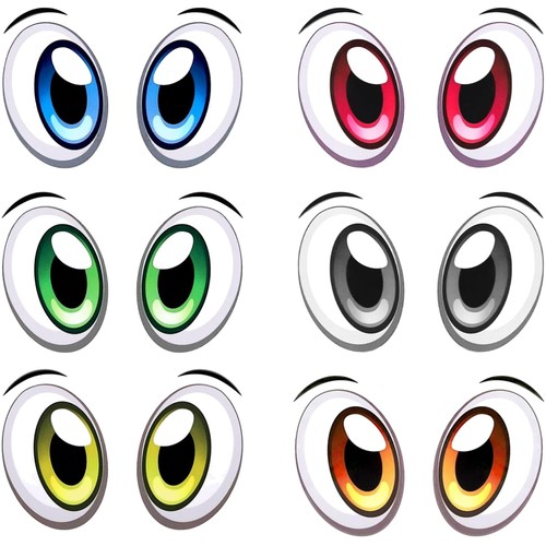 Augen aufkleber - augen,