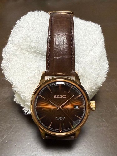 Seiko presage automatik braun - seiko,
