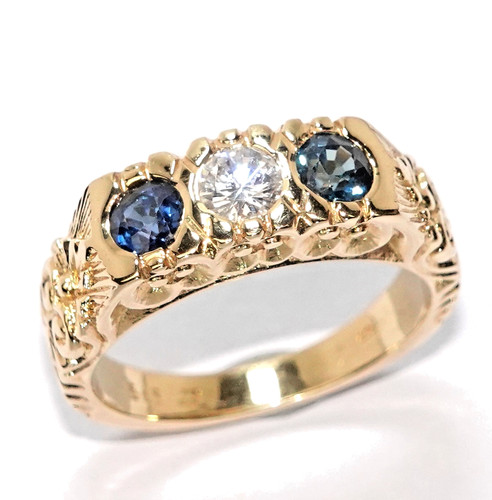 Ring gold diamant 25c - ring,