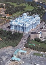 CHRISTO Kunstpostkarte