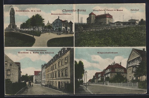 Chemnitz borna knopffabrik - chemnitz-borna,,