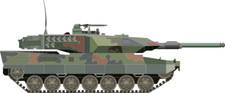 Aufkleber Leopard 2 Panzer