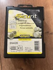 Sicurit Felgenschloss Set M14x1,5x28 mm Kegel 60° SW17 Audi VW Mercedes