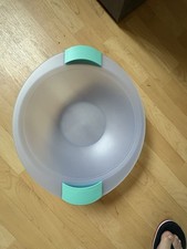 Tupperware Junge Welle Tropicana Große blaue Schüssel Obstschale