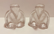 2 x Glasfigur Pinguin -