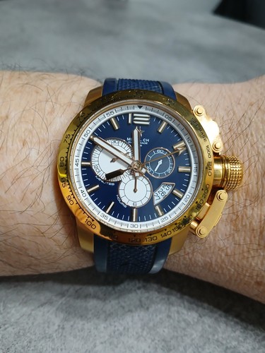 Uhr chronograph metall h - uhr,