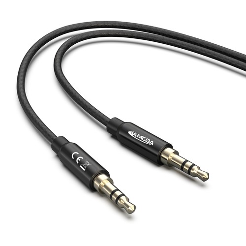 Aux kabel 5mm klinke - aux, 3,5mm