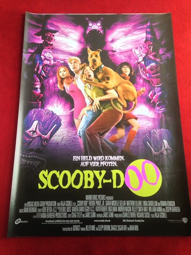 Scooby doo kinoplakat poster - doo,