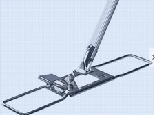 Ha-Ra Bodenexpress  aus Edelstahl 42cm mit ERA Stiel + Bodenfaser Bambus Neuware