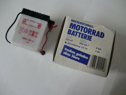 Oldtimer batterie volt ah - 6, 4
